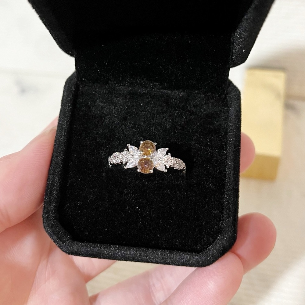 “You’ve Got The Look” Topaz Ring